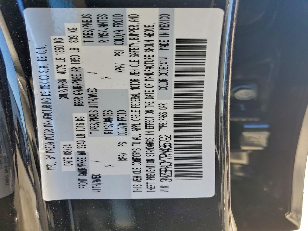 2024 Mazda 3 Preferred