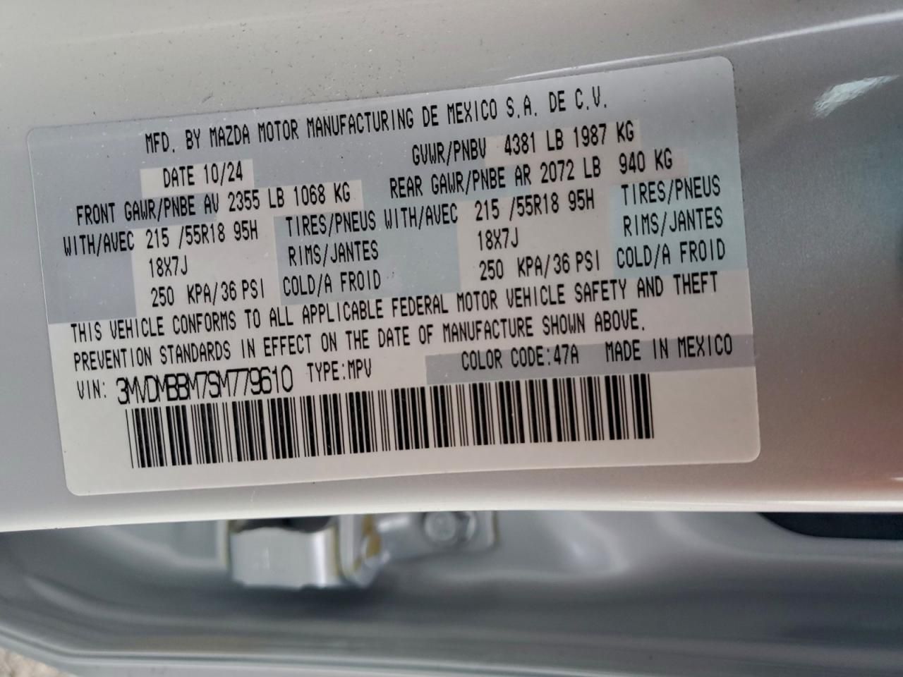 2025 Mazda Cx-30 Select