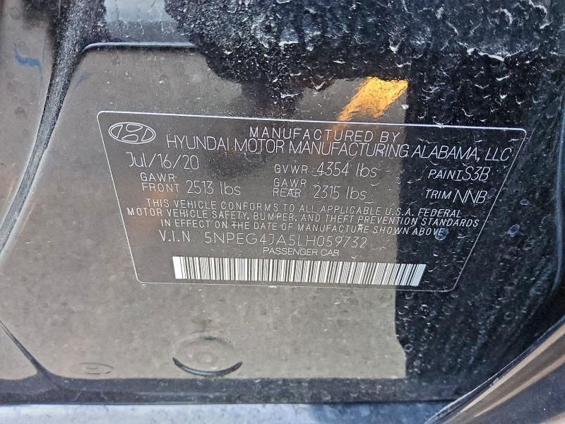 2020 Hyundai Sonata se