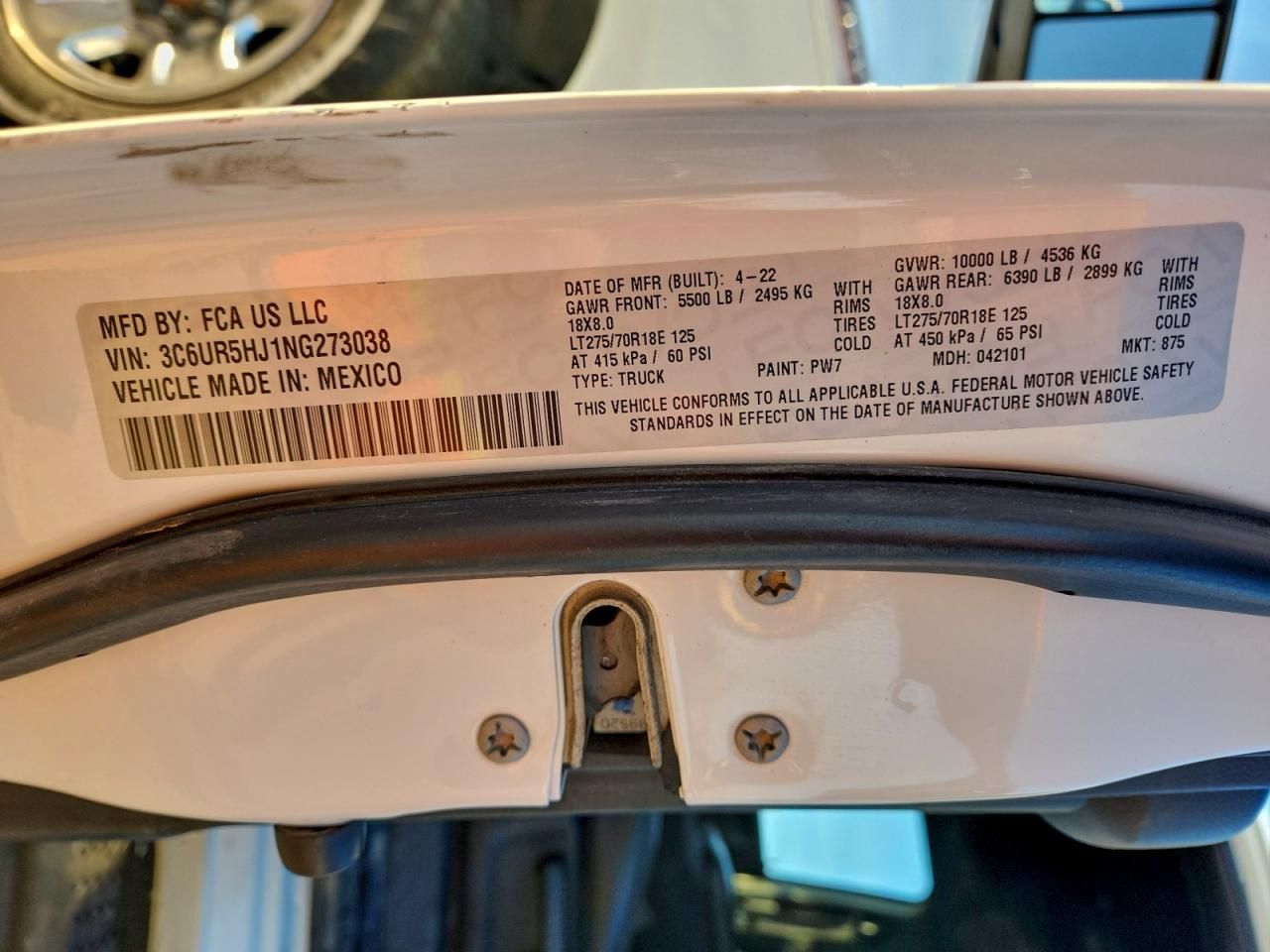 2022 Dodge Ram 2500 Tradesman