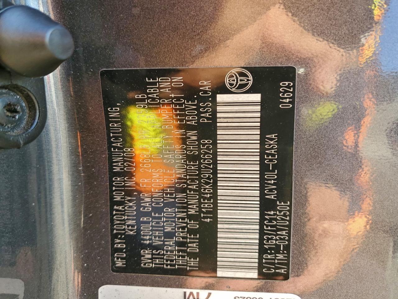 2009 Toyota Camry Base