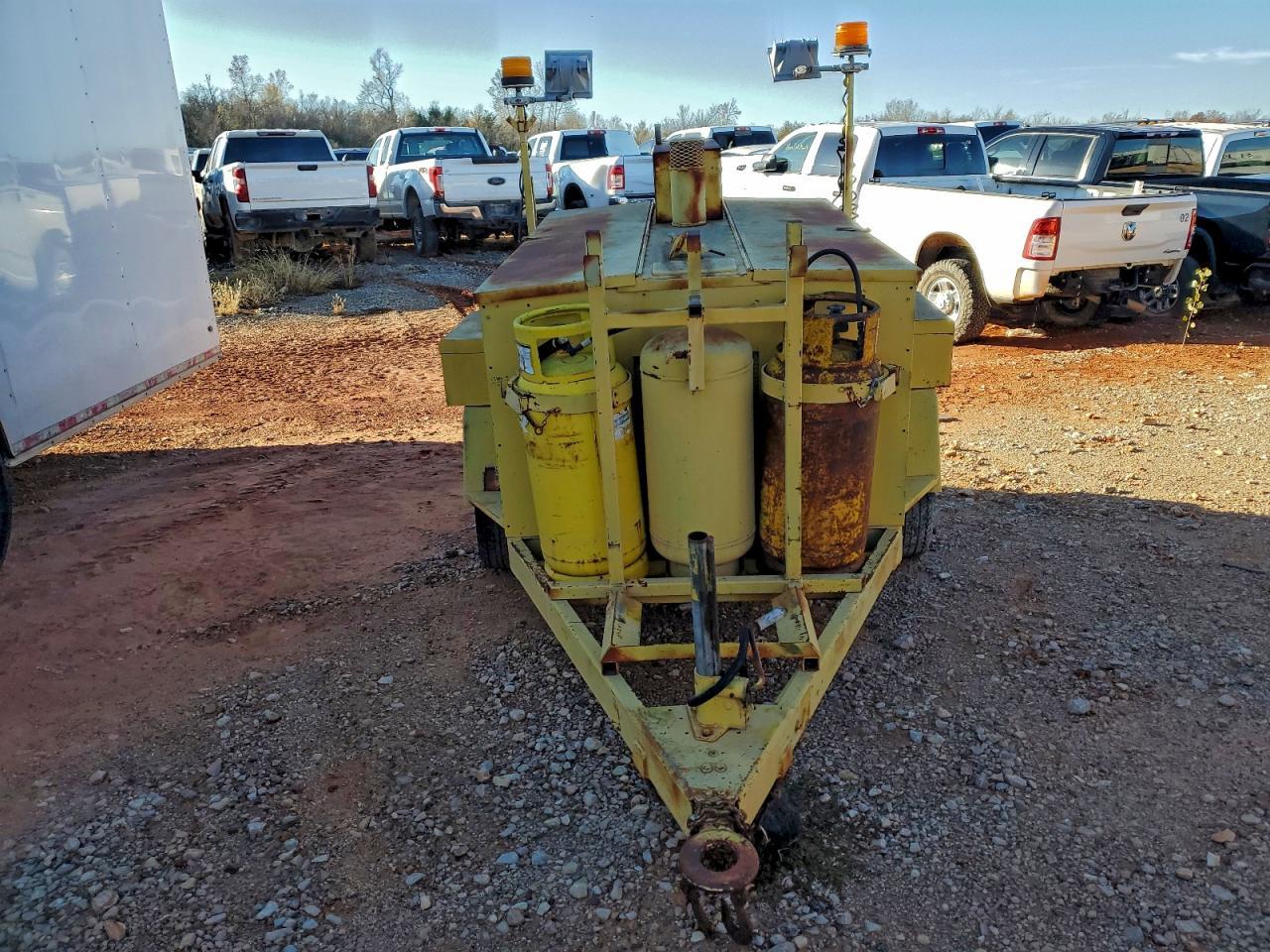 1980 Hesco 1980 Manhole Support Trailer