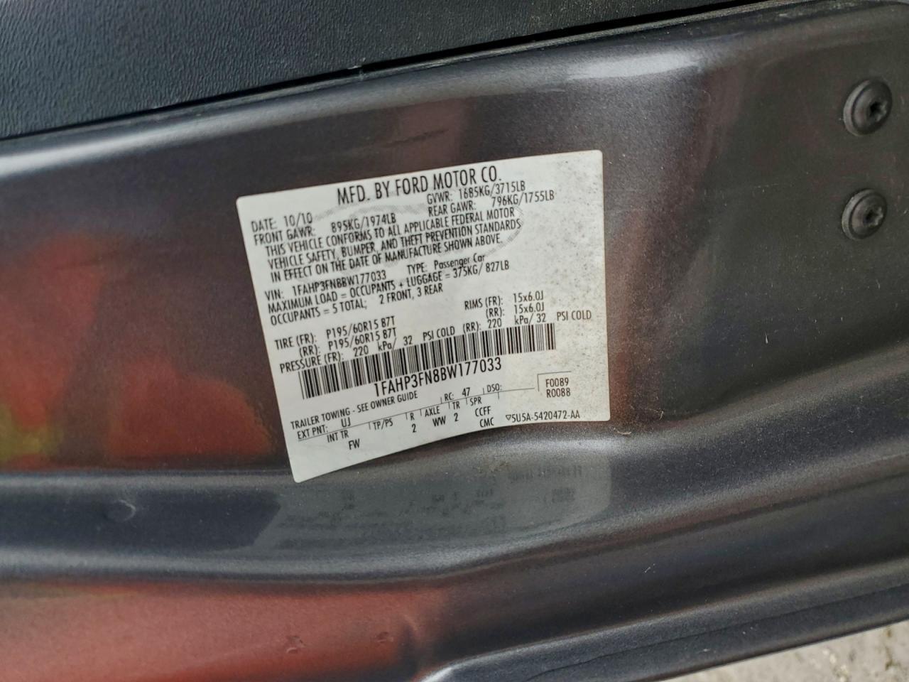 2011 Ford Focus se
