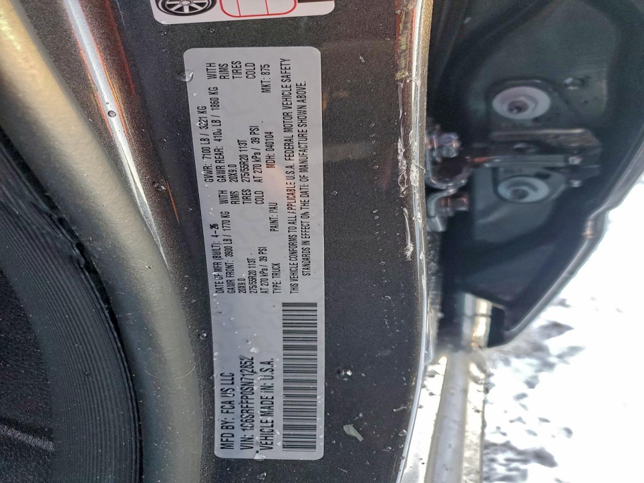 2025 Dodge Ram 1500 big Horn/lone Star