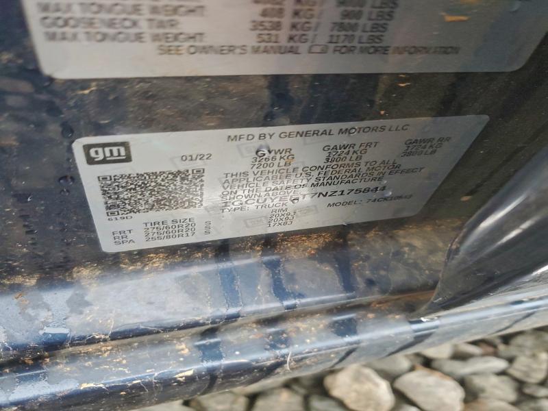 2022 Chevrolet Silverado ltd K1500 rst