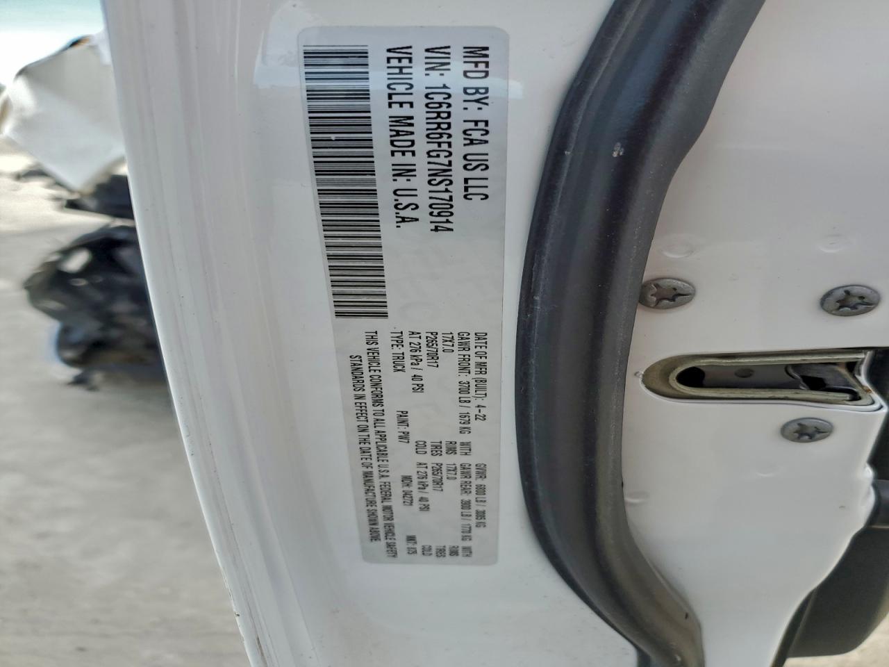 2022 Dodge Ram 1500 Classic Tradesman