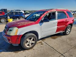 Chevrolet salvage cars for sale: 2005 Chevrolet Equinox LT
