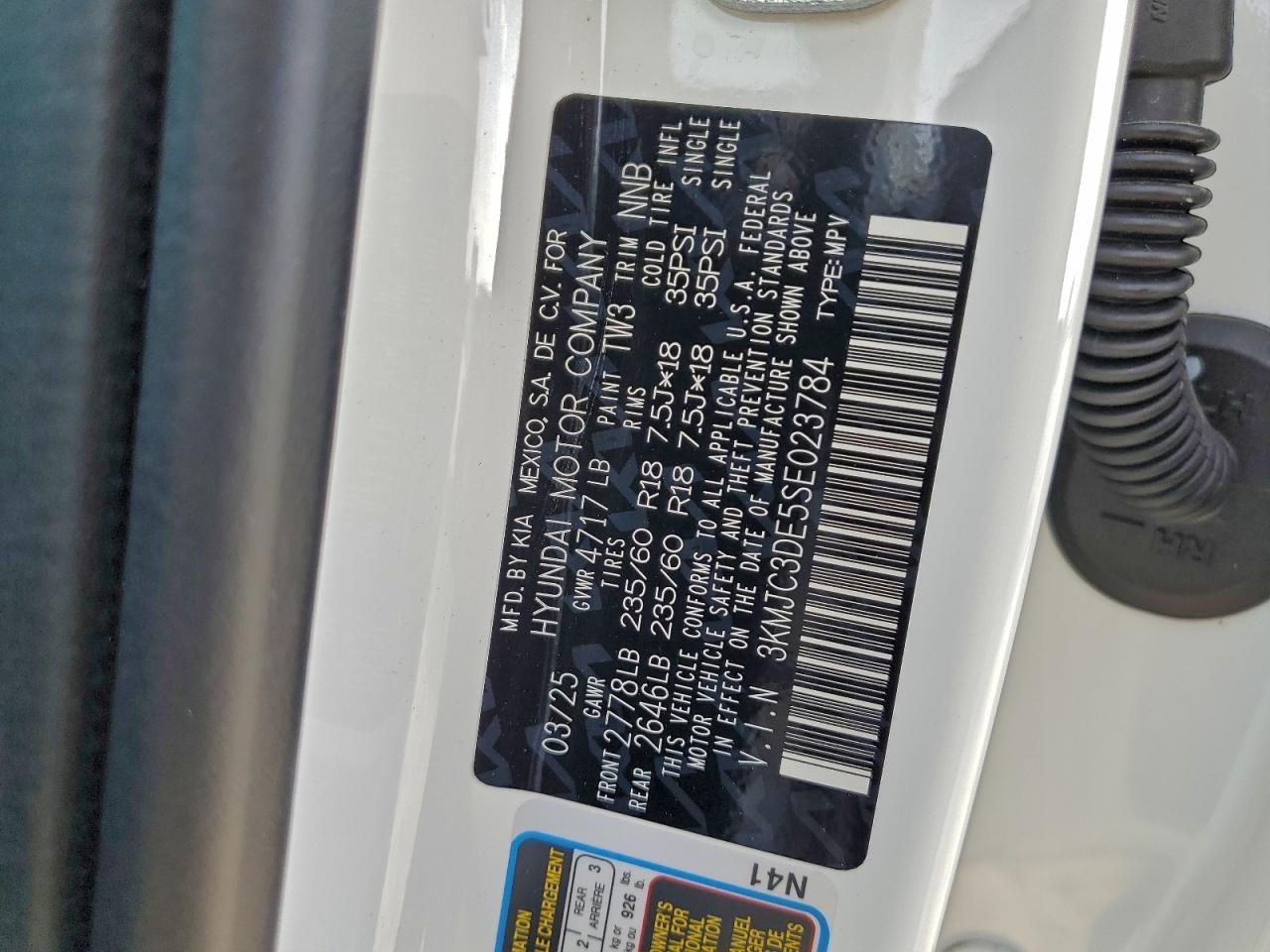 2025 Hyundai Tucson sel