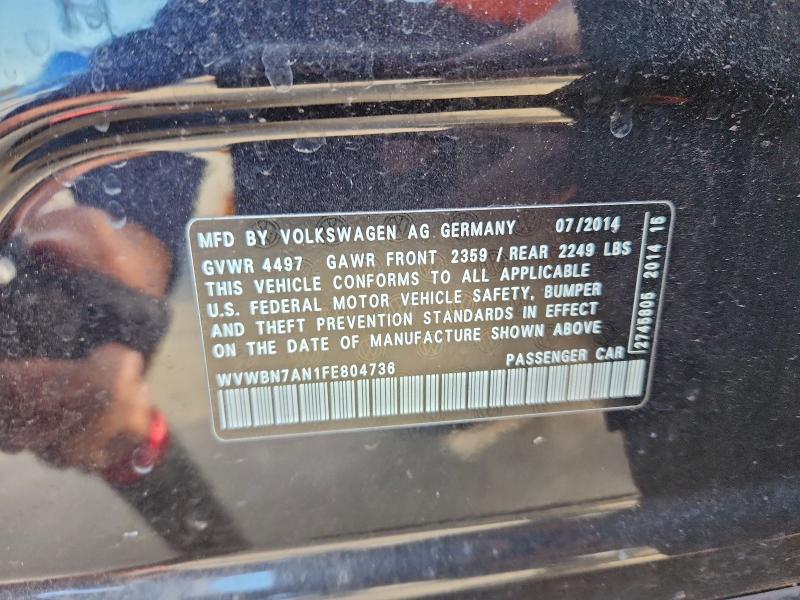 2015 Volkswagen Cc Sport