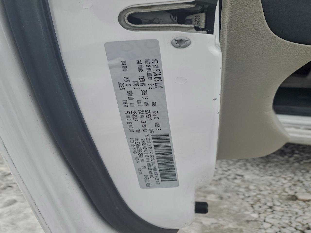 2019 Dodge Grand Caravan sxt