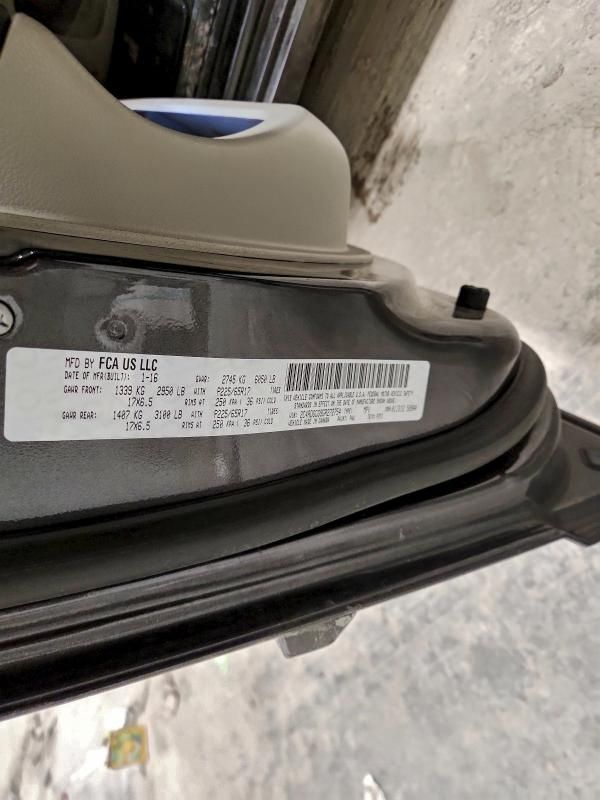 2016 Dodge Grand Caravan sxt