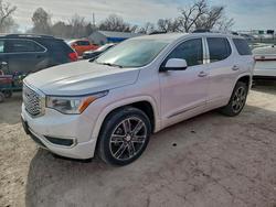 GMC salvage cars for sale: 2017 GMC Acadia Denali