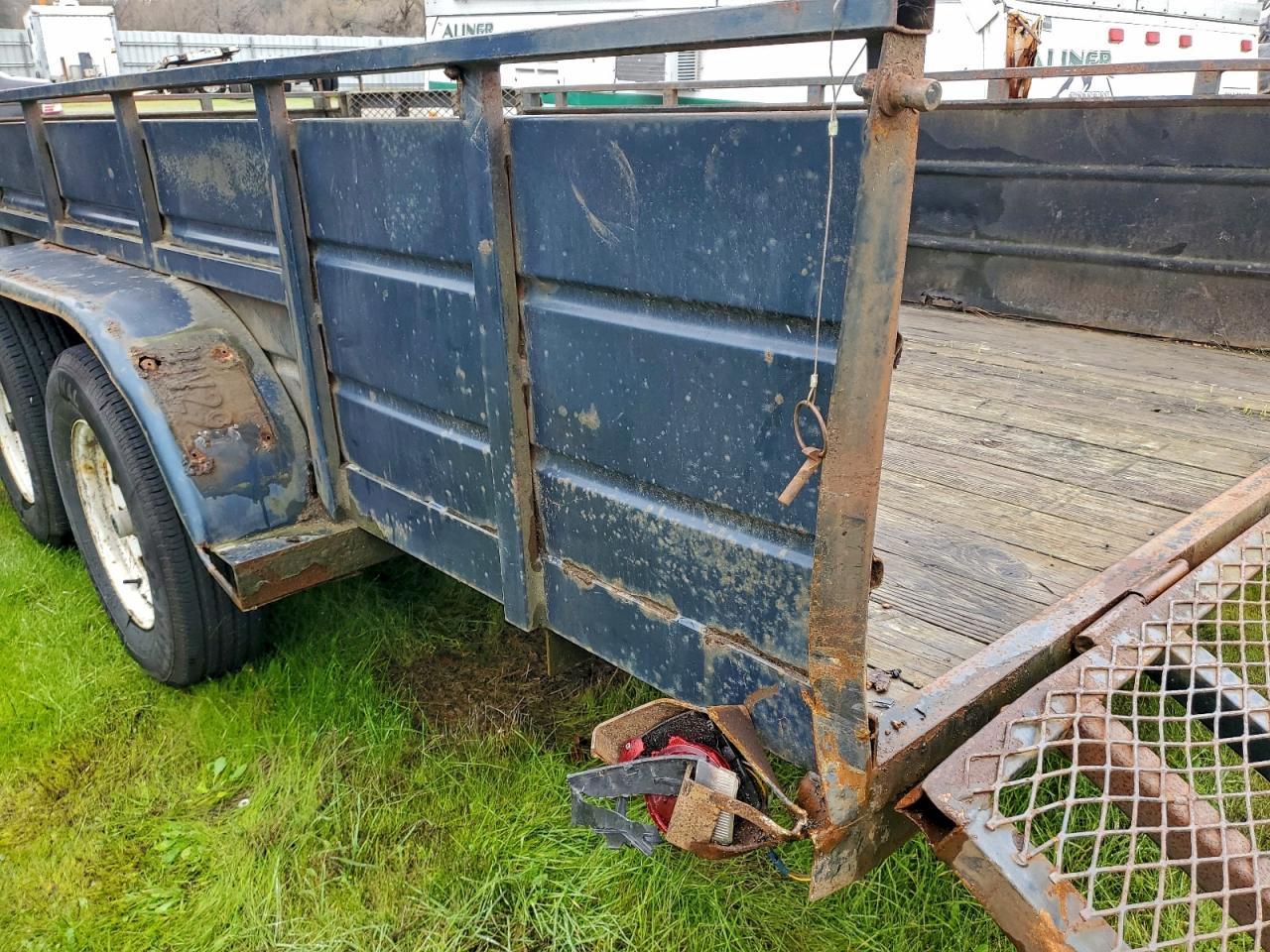 2006 Jvma 2006 JV MFG JV-50TAL-16 Utility Trailer