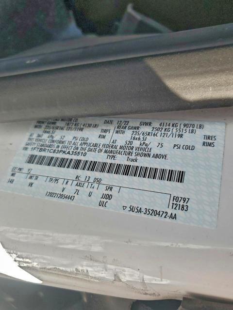 2023 Ford Transit 250 Delivery Van