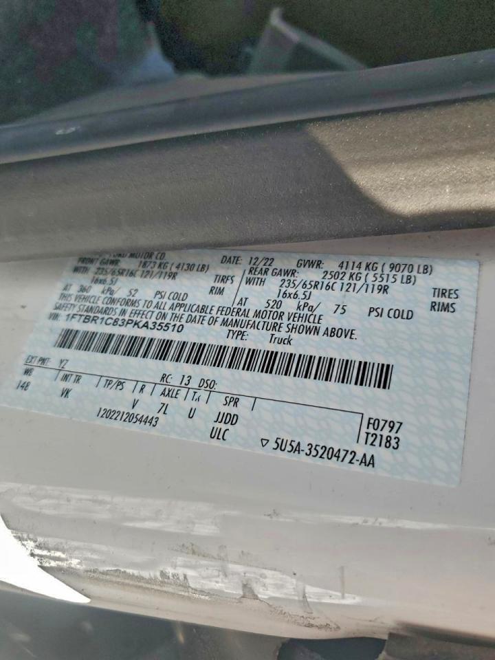 2023 Ford Transit 250 Delivery Van