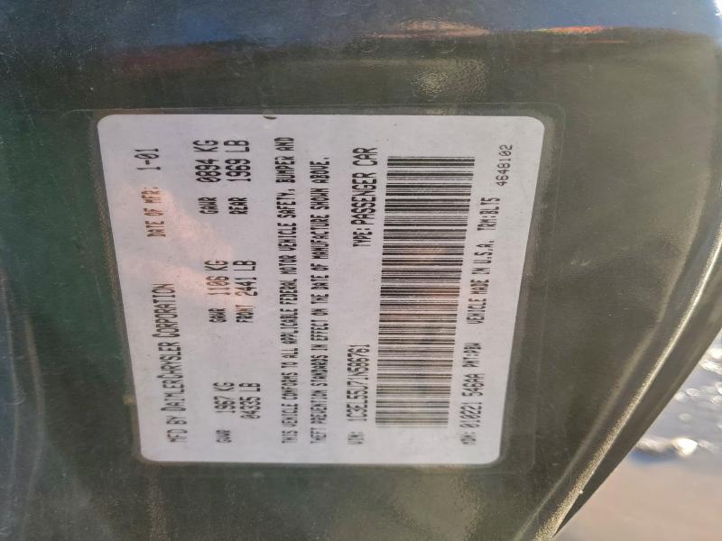 2001 Chrysler Sebring lxi