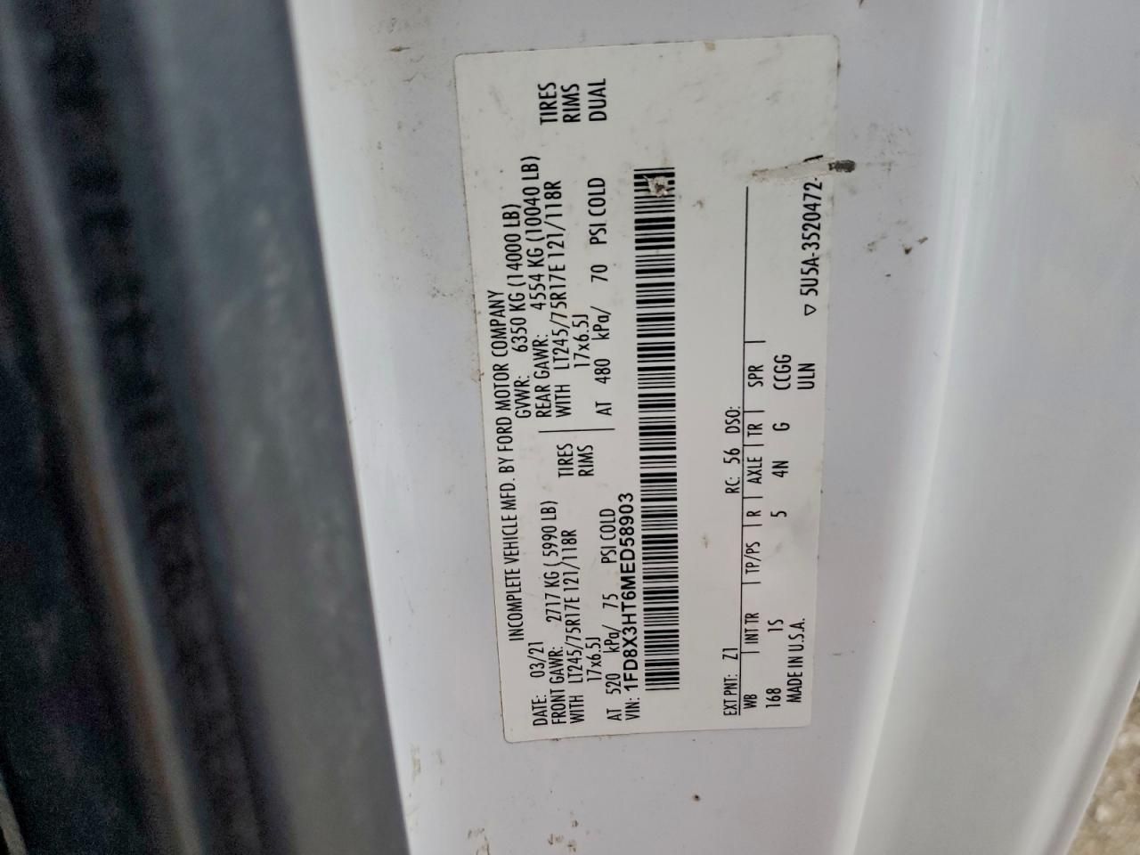 2021 Ford F350 Super Duty