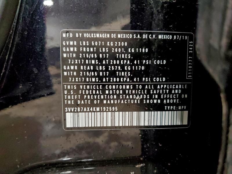 2019 Volkswagen Tiguan se