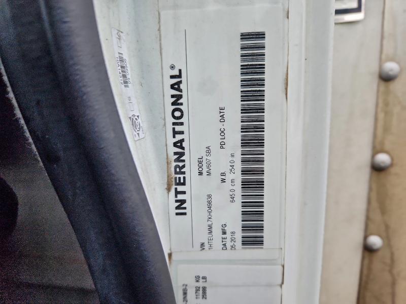 2019 International Mv607