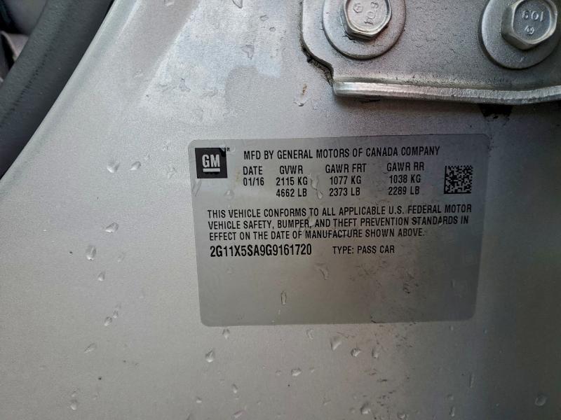 2016 Chevrolet Impala ls