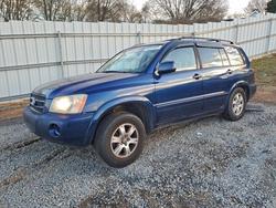 Salvage cars for sale from Copart Gastonia, NC: 2001 Toyota Highlander