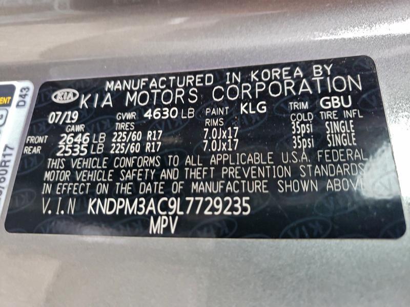 2020 KIA Sportage lx