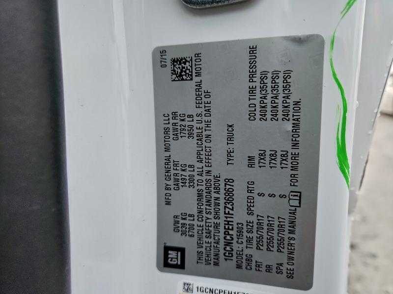 2015 Chevrolet Silverado C1500