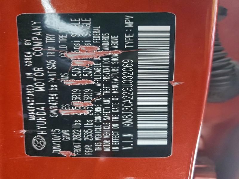 2016 Hyundai Tucson Limited