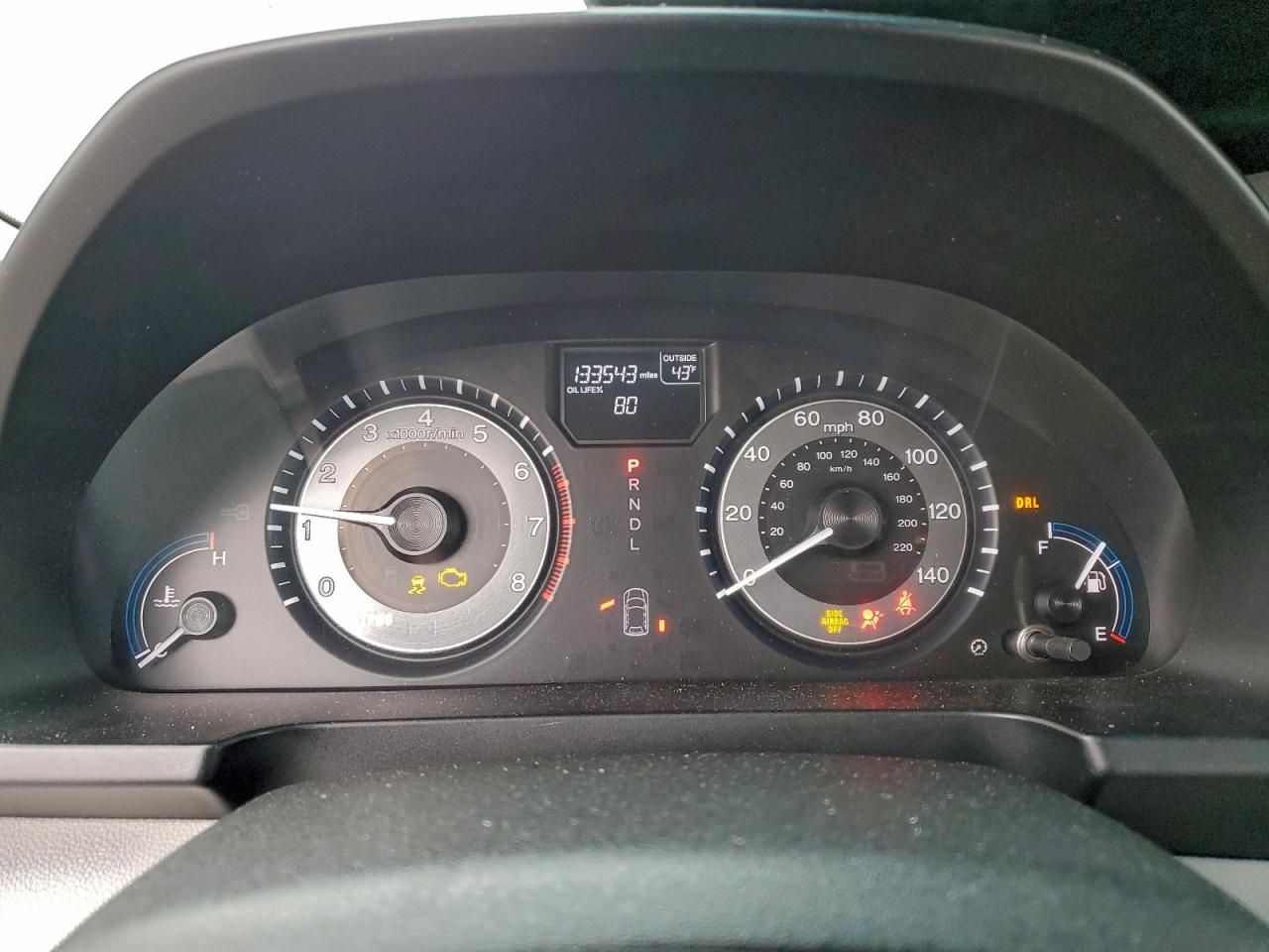 2012 Honda Odyssey exl