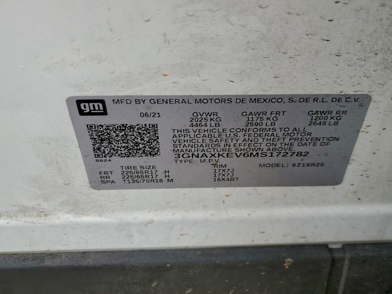 2021 Chevrolet Equinox lt