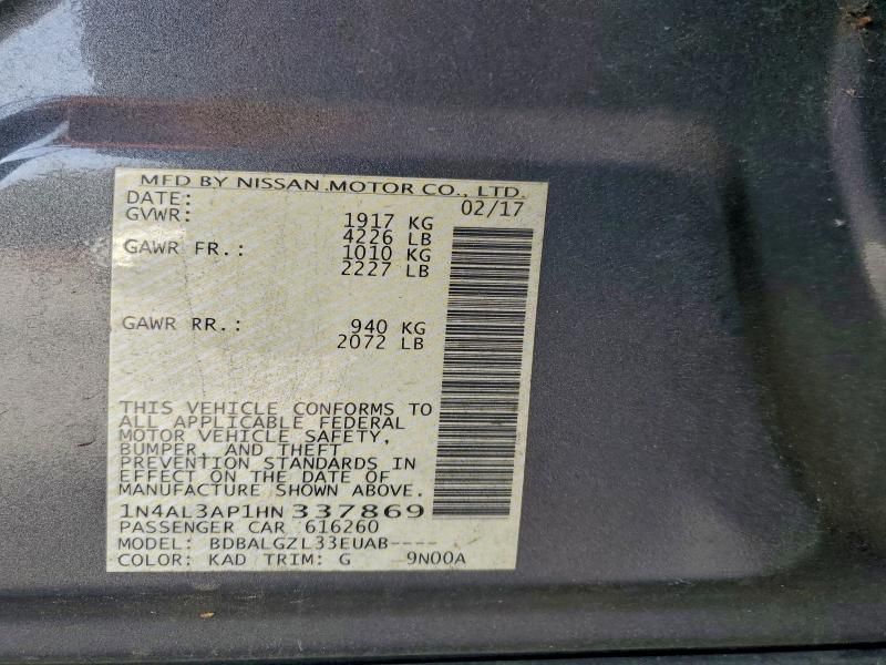 2017 Nissan Altima 2.5