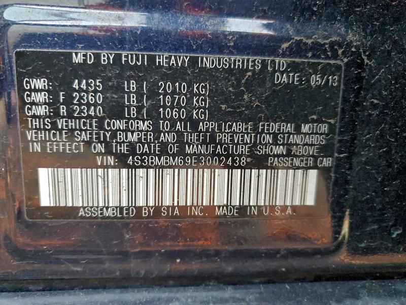 2014 Subaru Legacy 2.5i Limited