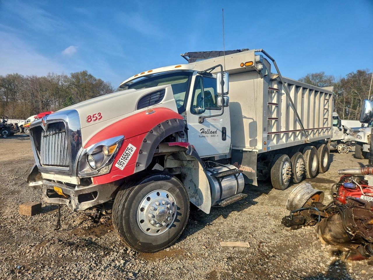 2018 International 7600 Dump Truck