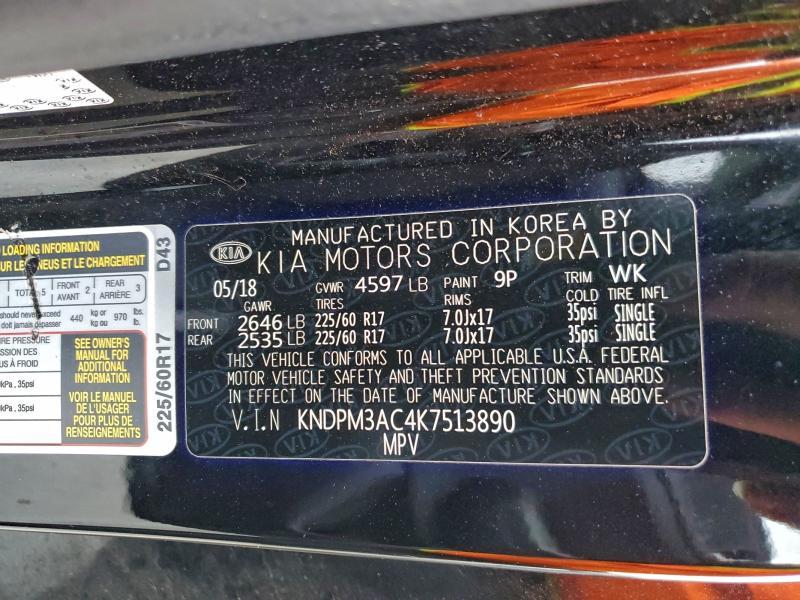2019 KIA Sportage lx