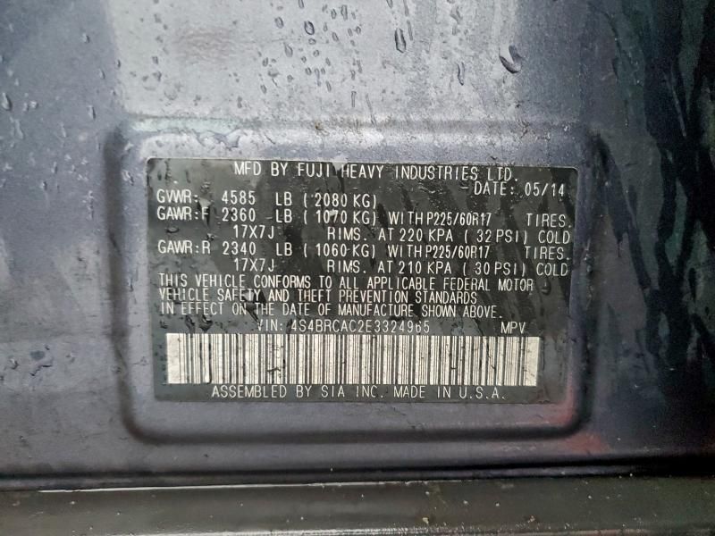 2014 Subaru Outback 2.5i