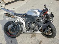 Honda Cbr Cycle salvage cars for sale: 2008 Honda Cbr600 rr