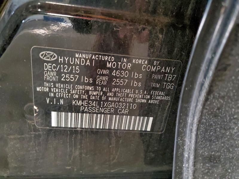 2016 Hyundai Sonata Hybrid