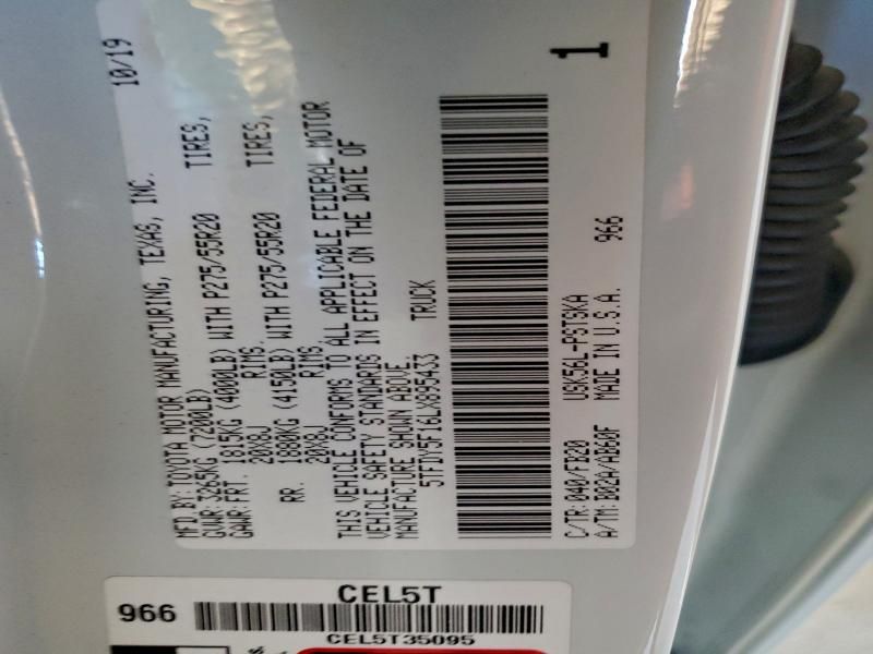 2020 Toyota Tundra Crewmax SR5