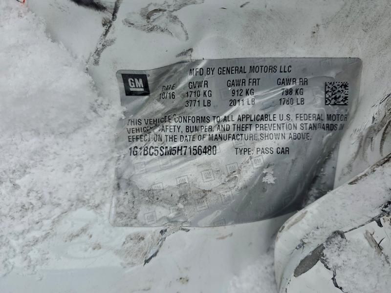 2017 Chevrolet Cruze ls