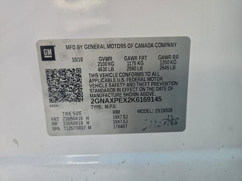 2019 Chevrolet Equinox Premier