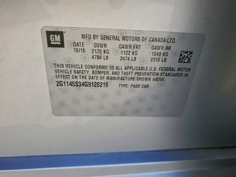 2016 Chevrolet Impala ltz