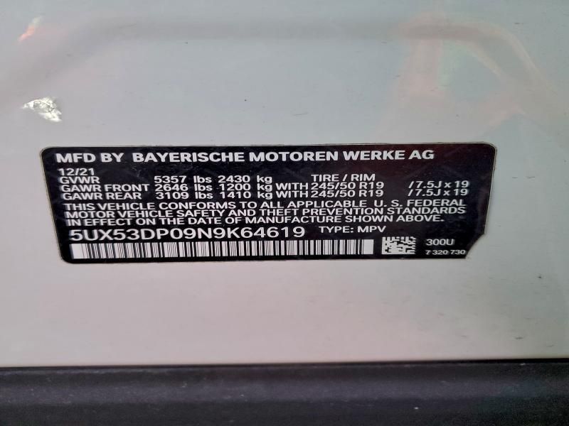 2022 BMW X3 Xdrive30i