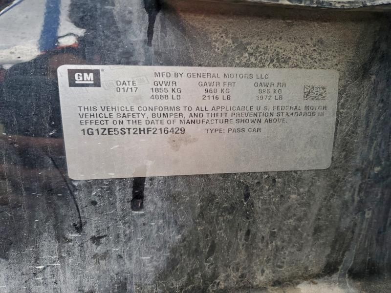 2017 Chevrolet Malibu lt