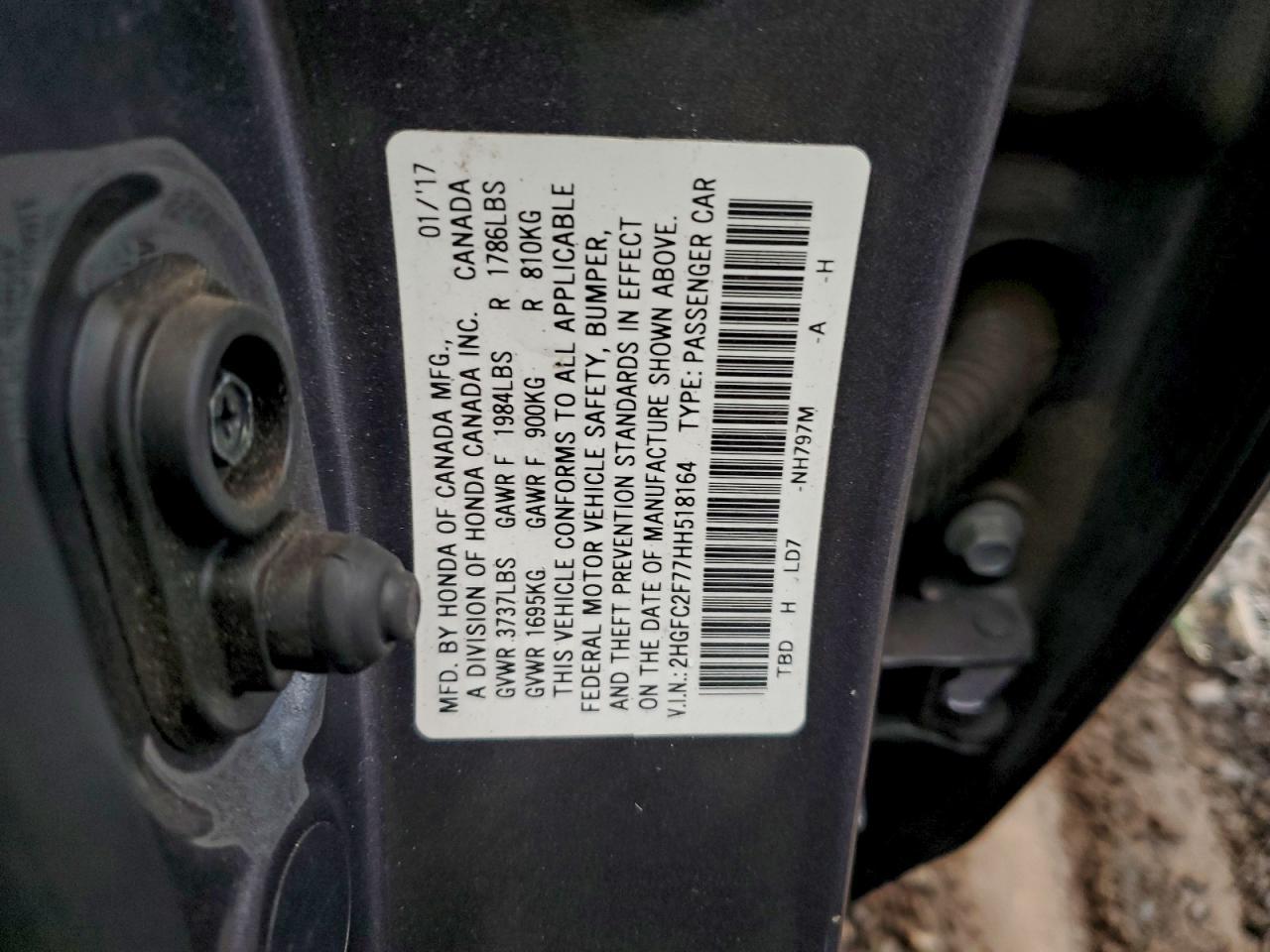 2017 Honda Civic ex