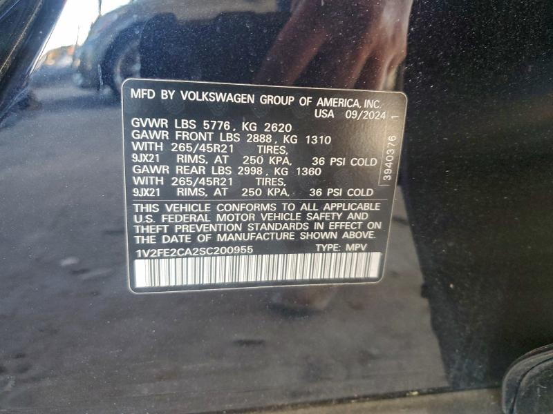 2025 Volkswagen Atlas Cross Sport sel Premium R-line
