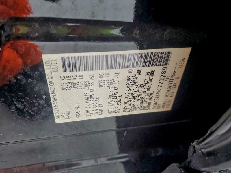 2021 Nissan Rogue sv