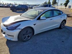 Tesla salvage cars for sale: 2022 Tesla Model 3