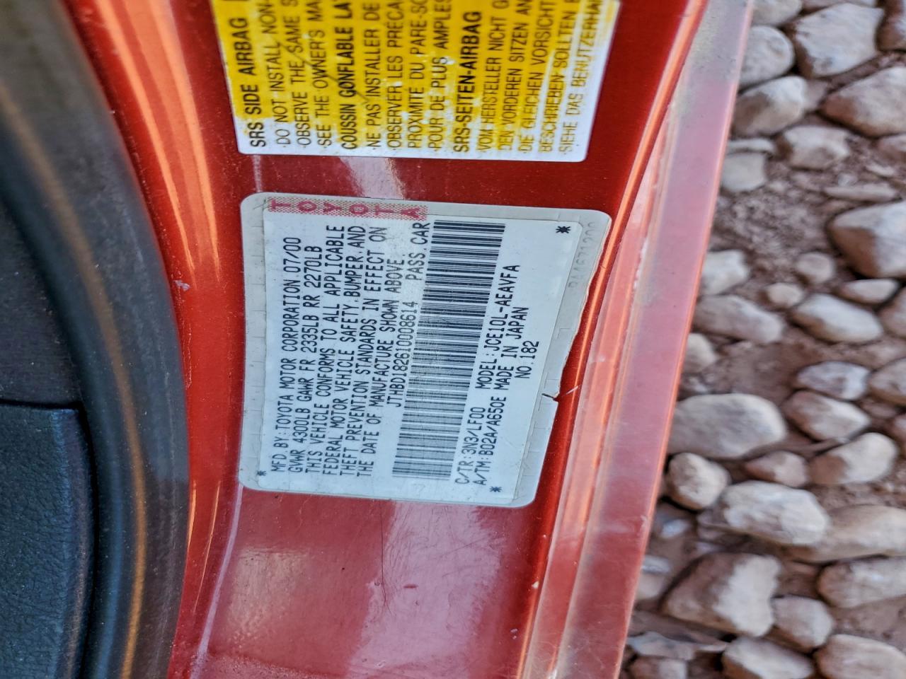 2001 Lexus Is 300 Base