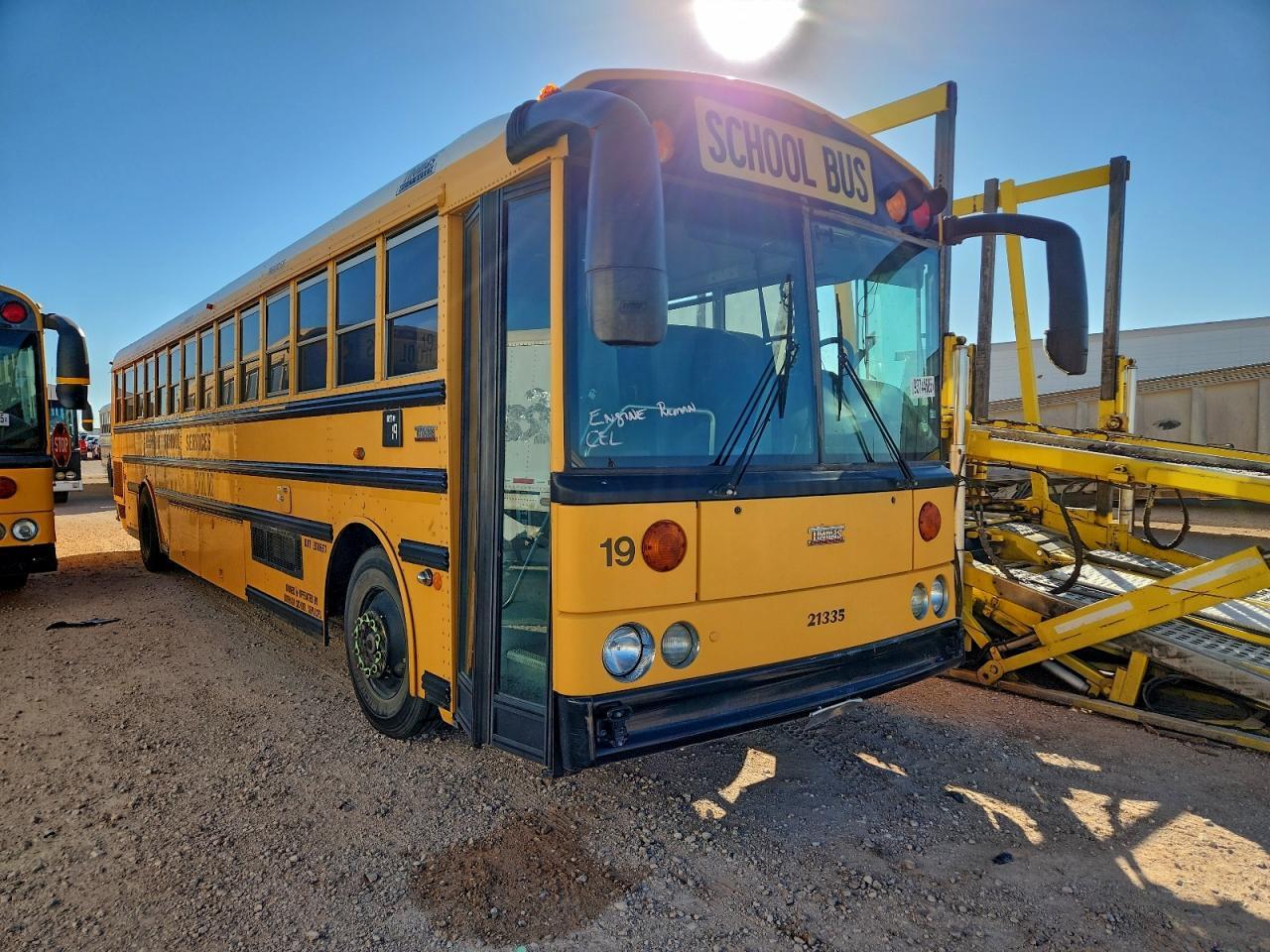 2012 Thomas Built HDX School Bus