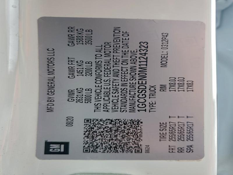 2021 Chevrolet Colorado Z71